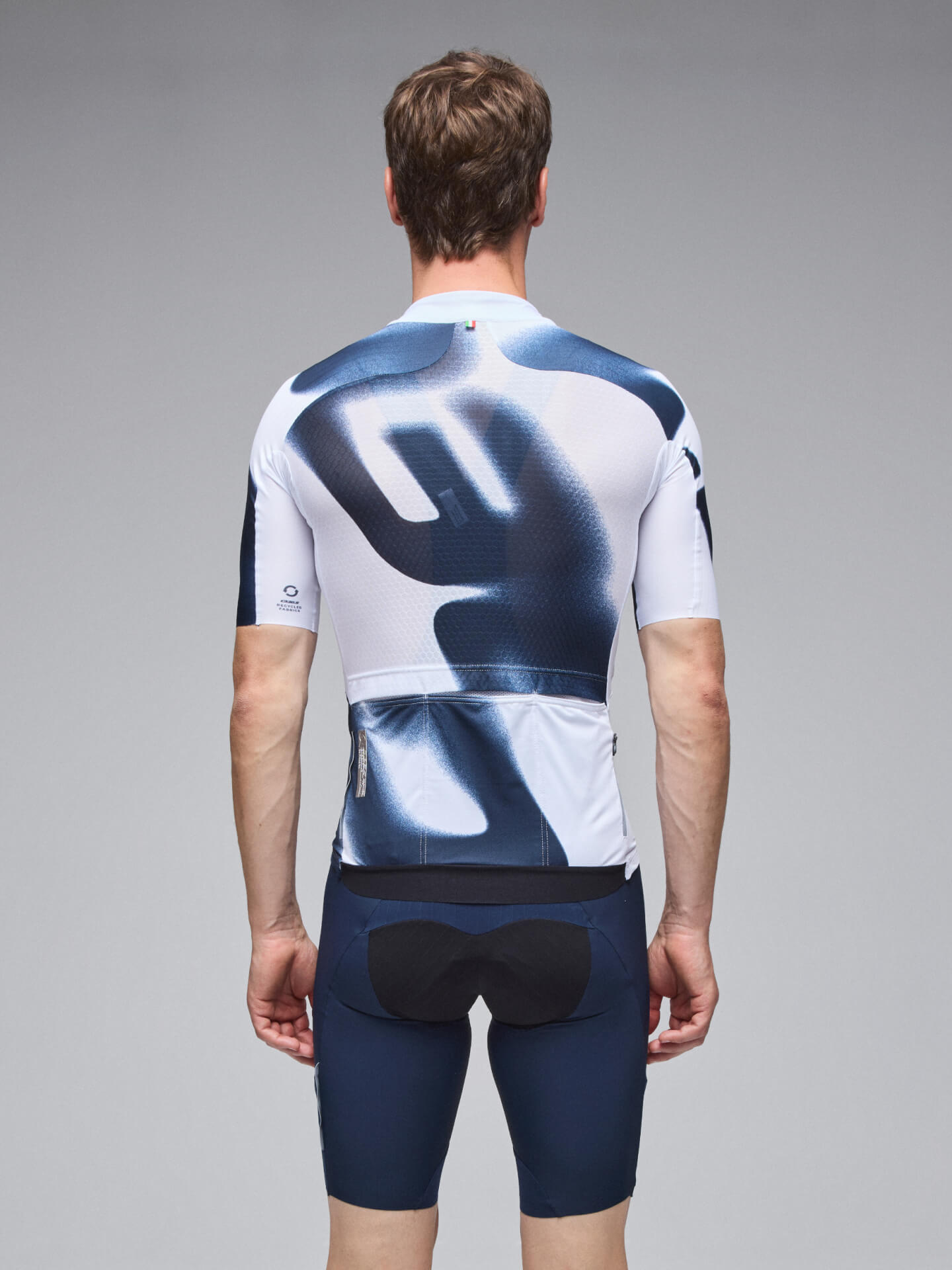 Q36.5 車衣 Gregarius Pro Big Logo Jersey White 男款 白