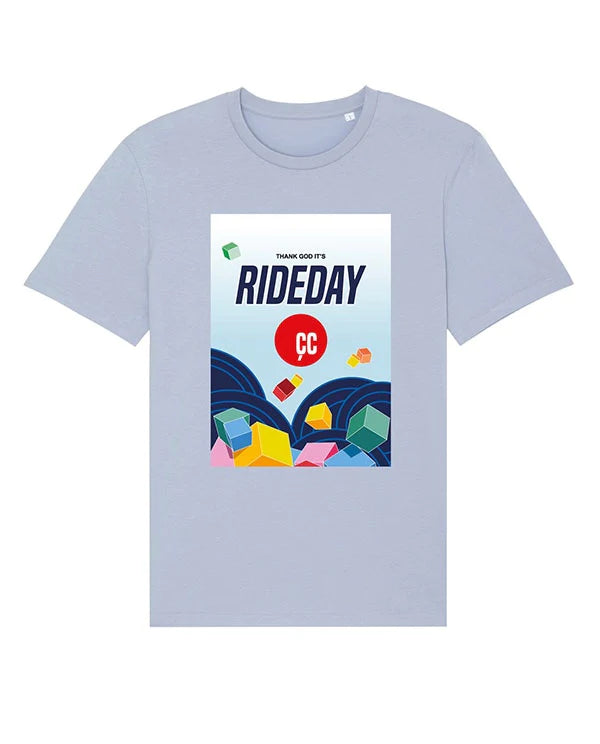 COIS T恤RIDEDAY RETRO EDITION MUSEEUW-灰藍