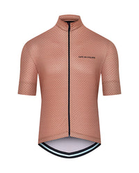 Café du Cycliste 車衣 Fleurette Lightweight Jersey Mocha 短袖 男 摩卡