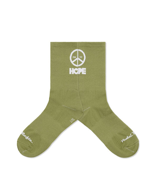 Pedal Mafia 車襪Artist Series Socks OC Camino - 草綠