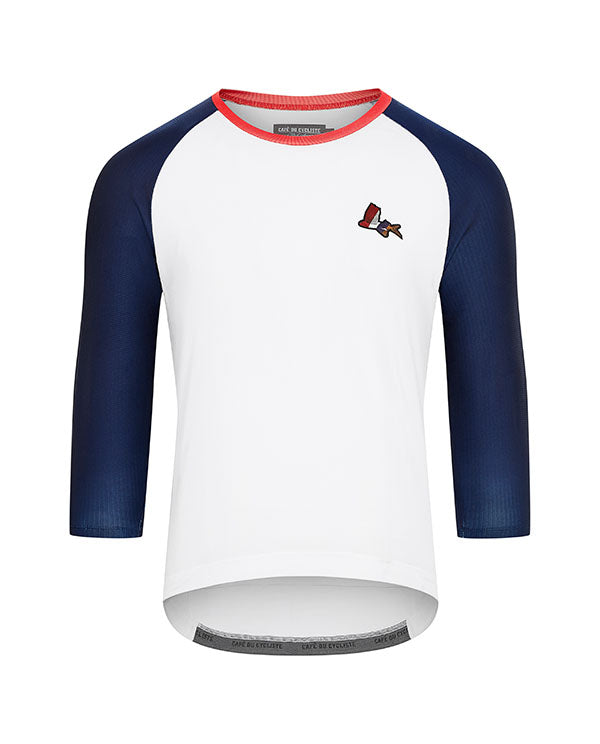 Café du Cycliste 車衣T-shirt Gravel Barbara Jersey Navy