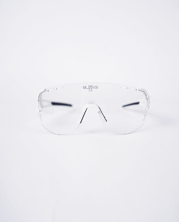 BLOOVS 風鏡-透明白框變色片 Iten Matte-White Photochromatic