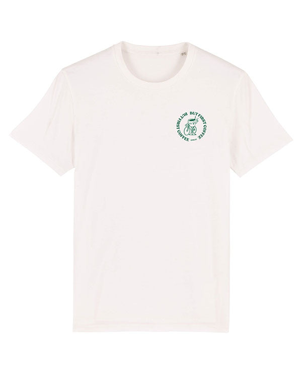 COIS T恤BUT FIRST COFFEE CYCLING T-SHIRT2.0-奶油白