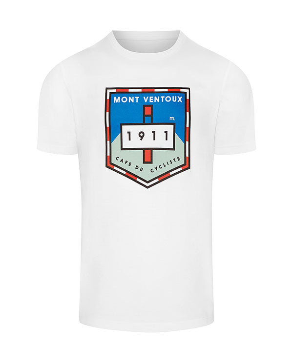 Café du Cycliste T恤 Col Series T-Shirt Mont Ventoux 男女共版 短袖-白