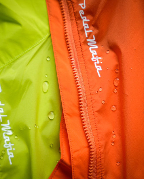 Pedal Mafia 輕量風雨衣 Core Rain Jacket Orange 男-橘