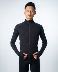 Café du Cycliste 車衣Yolande LS Black長 男-黑