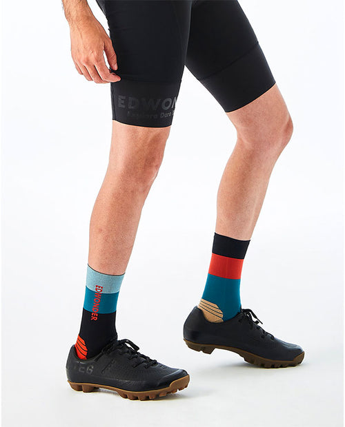 EdWonder 車襪EdWonder x Stance Cycling Socks 藍黑