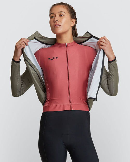 Pedla 防風外套 Ess-Classic Jacket Khaki 女-卡其綠