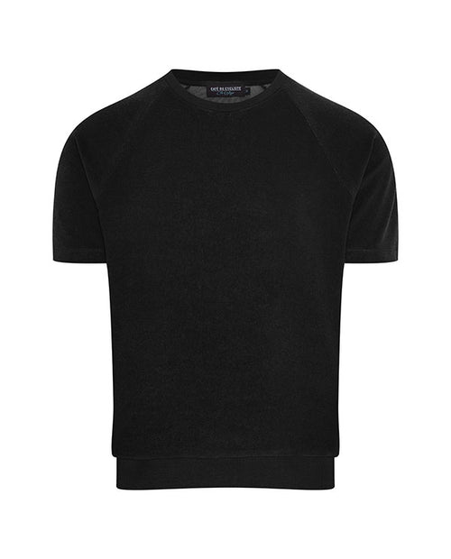 Café du Cycliste T恤 Justine Black 男 短袖-黑