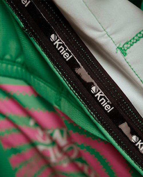 Kniel 薄長袖車衣Enjoy Green LS-綠 (男女共版)