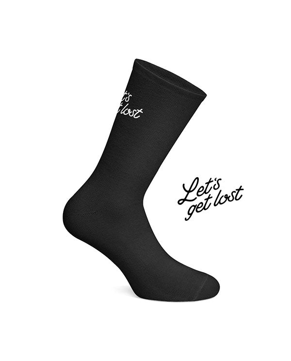 COIS 車襪Lets get lost Socks Black-黑