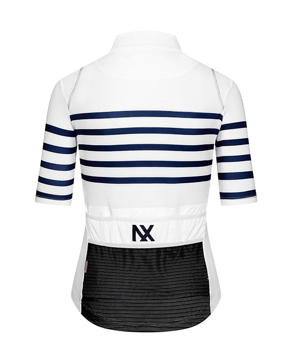 Café du Cycliste 車衣Audax Mona Classic White短 女-經典白