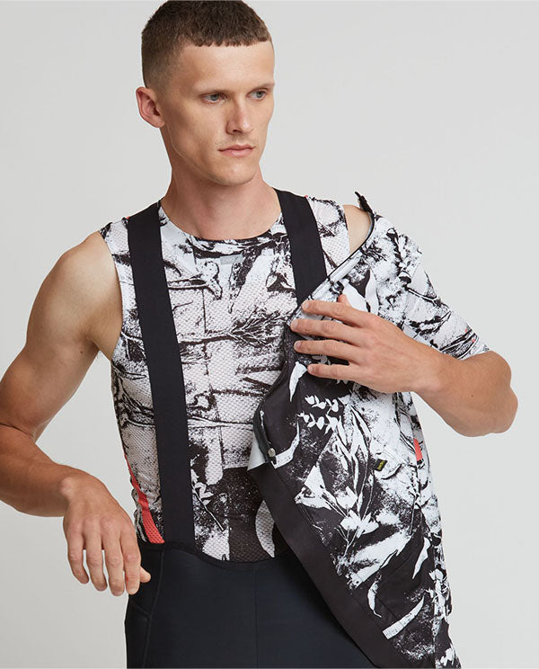 Pedla 底衫SuperNature Baselayer Q0015無袖 男-黑白