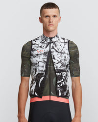 Pedla 防風背心SuperNature Classic Gilet - B&W Nature 男-黑白