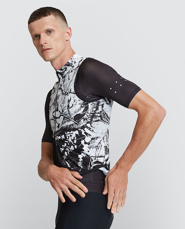 Pedla 防風背心SuperNature Classic Gilet - B&W Nature 男-黑白