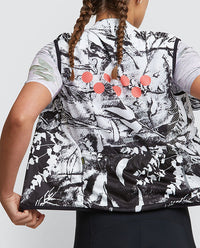 Pedla 防風背心SuperNature Classic Gilet - B&W Nature 女-黑白