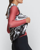 Pedla 防風背心SuperNature Classic Gilet - B&W Nature 女-黑白