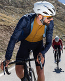 Café du Cycliste 外套Petra Jacket Peacock Blue極輕防風 男-孔雀藍