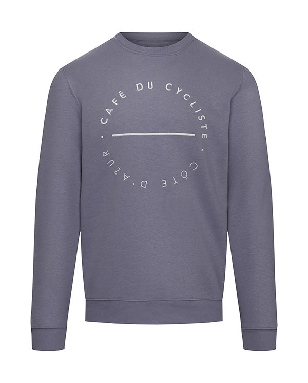 Café du Cycliste 衛T Clementine Petrol Grey長 共版-紫灰