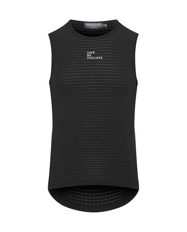 Café du Cycliste 底衫Coline Sleeveless Baselayer Black 無袖 男-黑