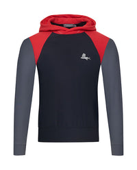 Café du Cycliste 車衣Penelope Gravel LS Jersey連帽-黑灰紅