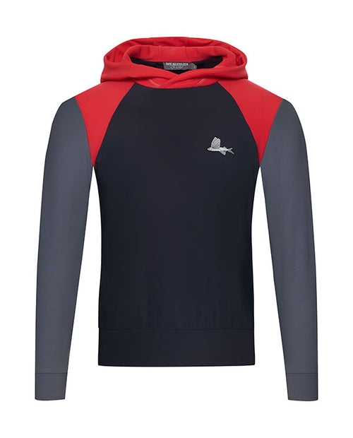 Café du Cycliste 車衣Penelope Gravel LS Jersey連帽-黑灰紅