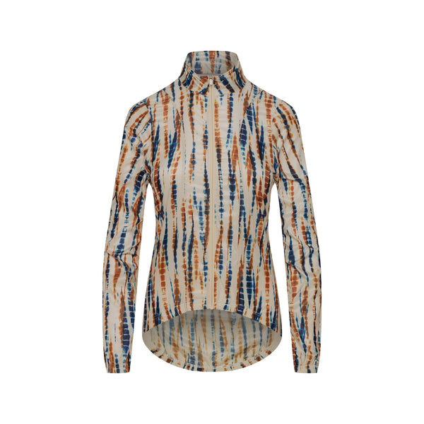 Café du Cycliste 外套Petra Windproof Jacket Shibori 男款江戶染